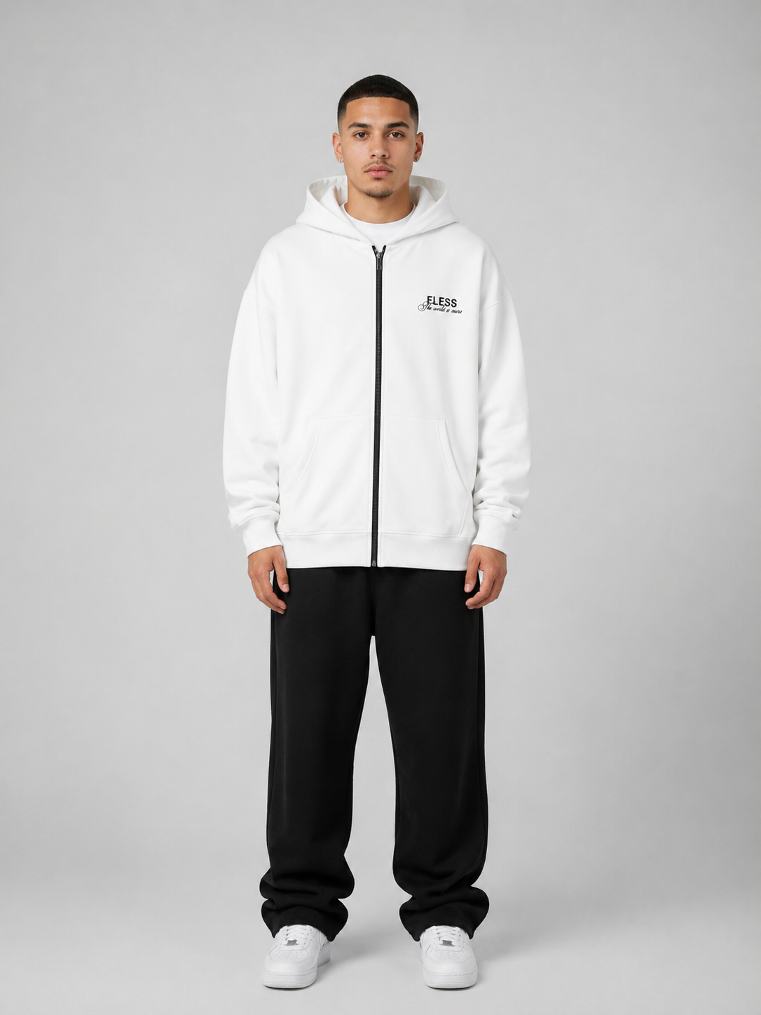 LIMITED WORLD IS OURS ZIP HOODIE