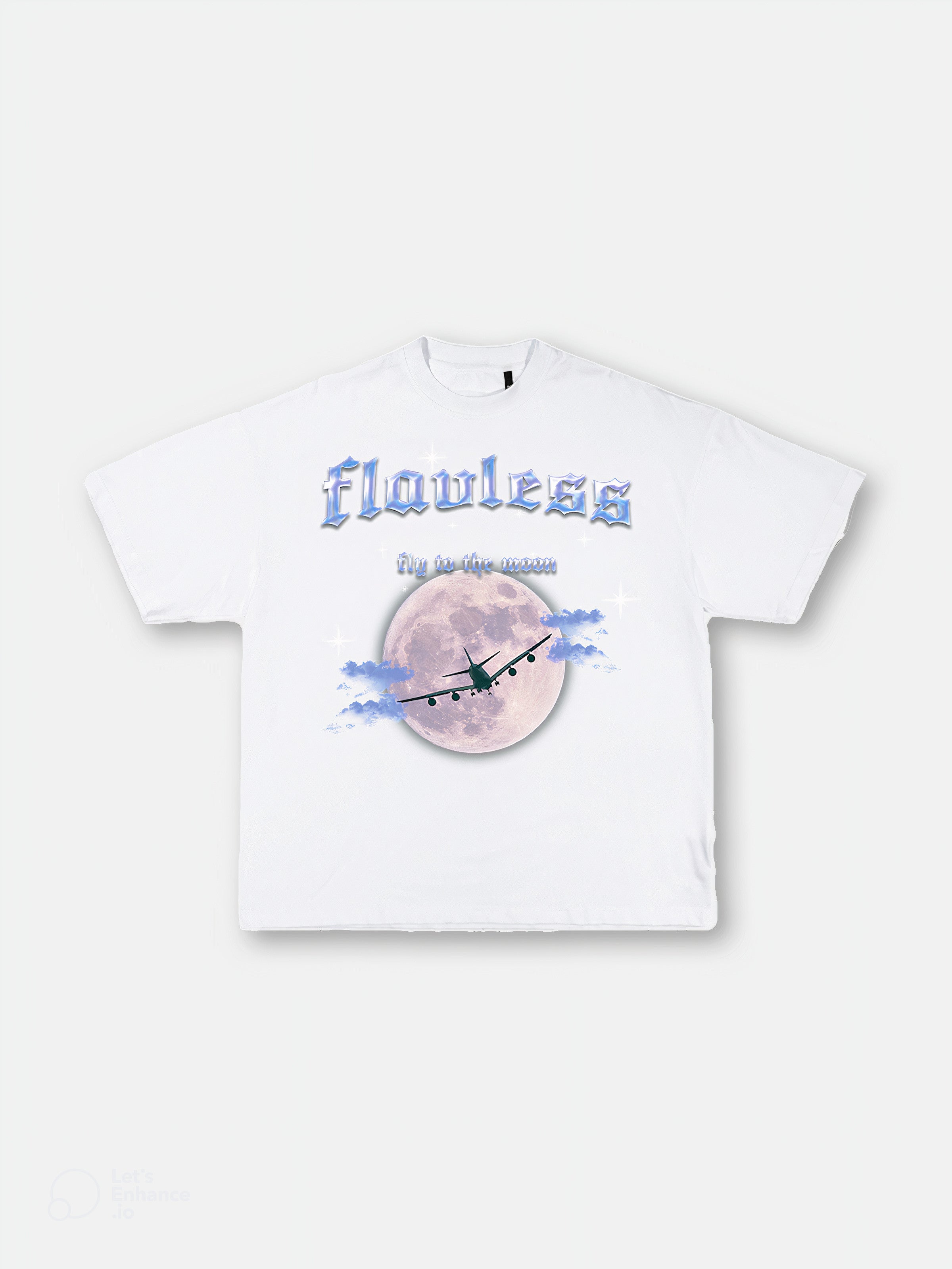 FLY TO THE MOON T-SHIRT - LAVENDER