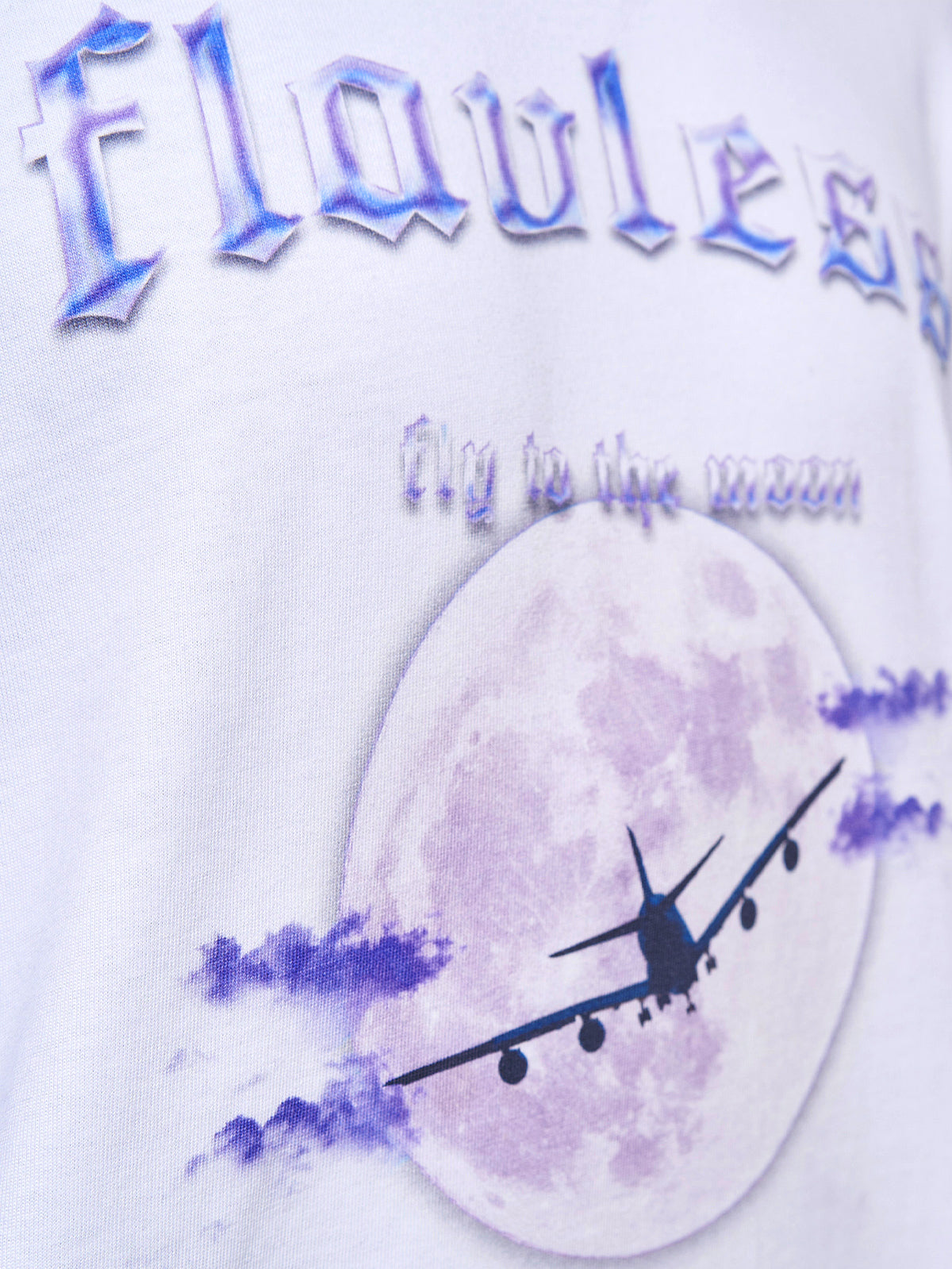 FLY TO THE MOON T-SHIRT - LAVENDER